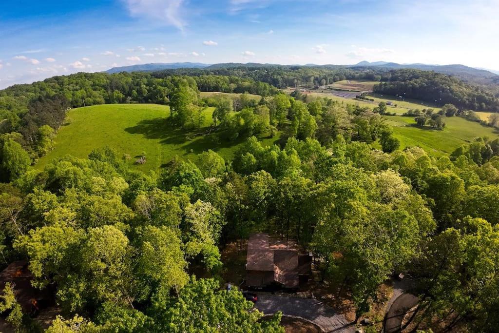 Luxe Family Cabin 8 Min To Downtown Blue Ridge Exterior foto