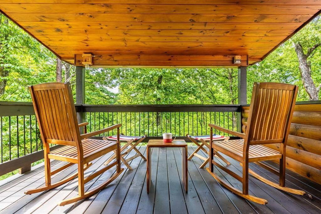 Luxe Family Cabin 8 Min To Downtown Blue Ridge Exterior foto
