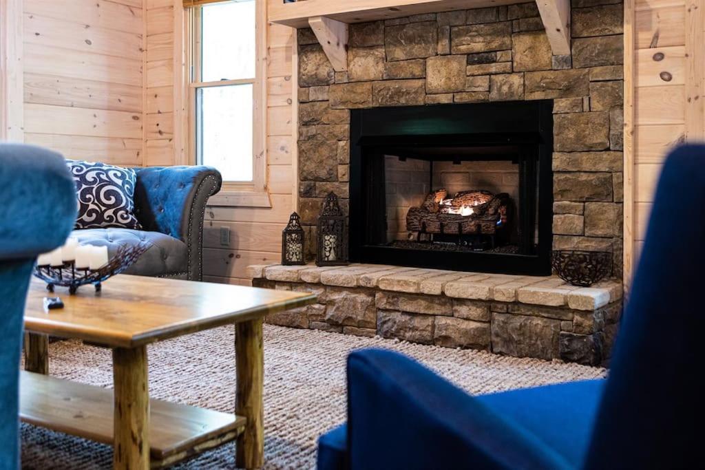 Luxe Family Cabin 8 Min To Downtown Blue Ridge Exterior foto